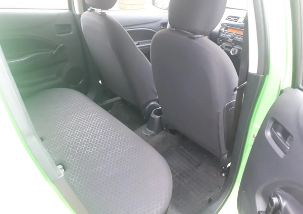 Mitsubishi Space Star cena 11300 przebieg: 88700, rok produkcji 2013 z Kalisz małe 562